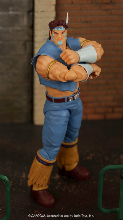 T. Hawk Ultra Street Fighter II 1/12 Scale Figure — Arms Crossed Figure Detail