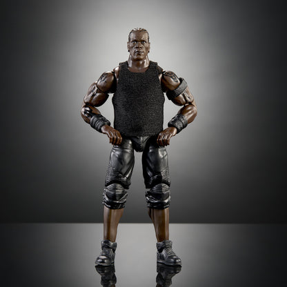Ron Killings WWE Elite Series 128 6-Inch Figure — Alternate Head Front View with Short Hair