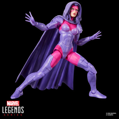 Psylocke Marvel Legends 6-Inch Figure — Articulation Pose with Splayed Hands and Wide Stance