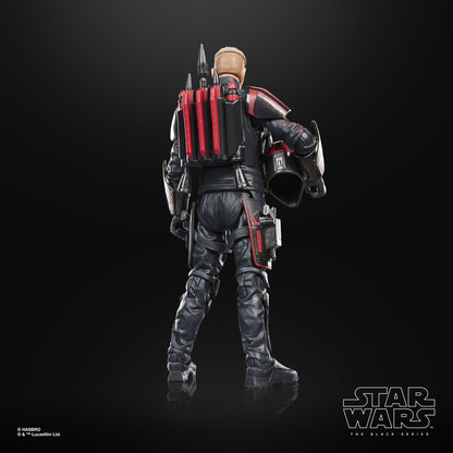 Gar Saxon Black Series 6-Inch Figure — Back View Showing Jetpack Detail