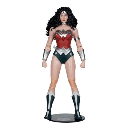 Wonder Woman DC Multiverse Collector Edition 7-Inch Figure — Front View on Display Base