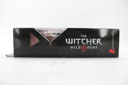 Geralt of Rivia Witcher 3 McFarlane 7-Inch Figure — Box Side with Wild Hunt Logo and CD Projekt Red Branding