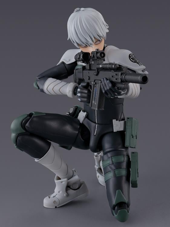 Reno Ichikawa S.H.Figuarts Kaiju No. 8 5.7-Inch Figure — Crouching Sniper Articulation Pose