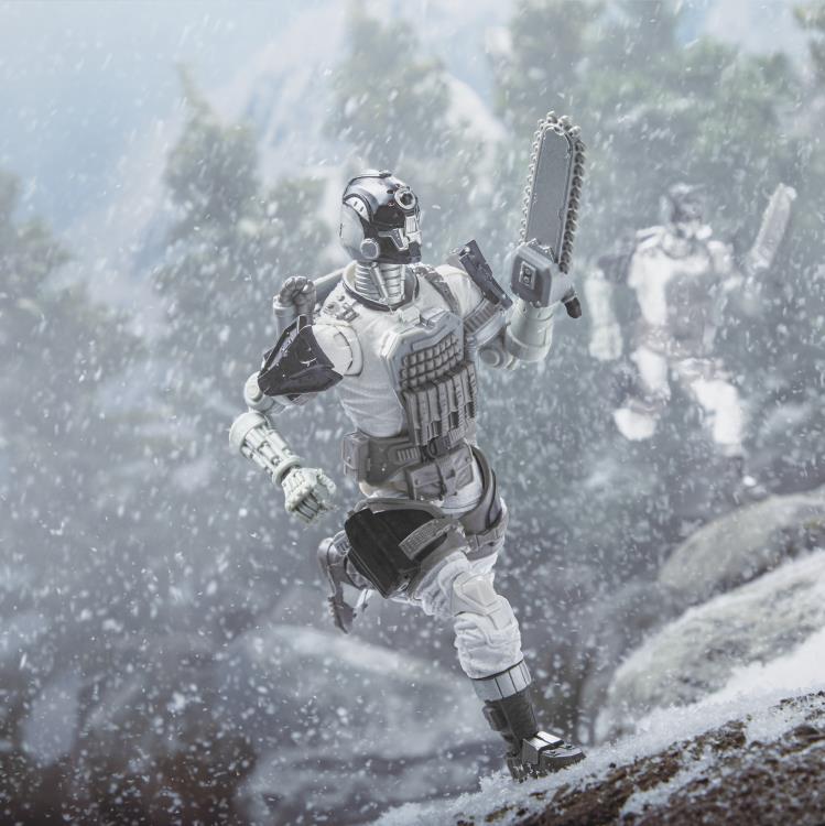 Arctic B.A.T. G.I. Joe Classified Series 6-Inch Figure — Articulation Pose with Chainsaw Hand Attachment