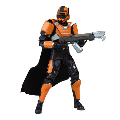 CE-35 Trench Engineer McFarlane Elite Edition 7-Inch Figure — Front View Holding RS-422 Railgun