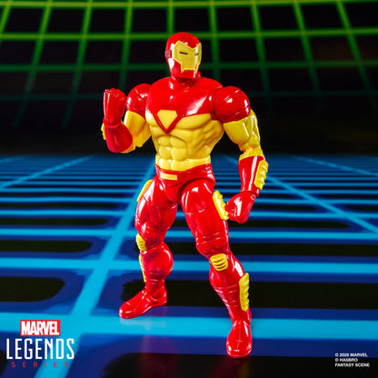 Iron Man Marvel Legends 6-Inch Figure — Front View Action Pose