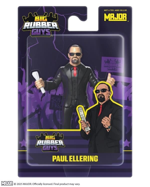 Paul Ellering Big Rubber Guys 8-Inch Figure — Card Front