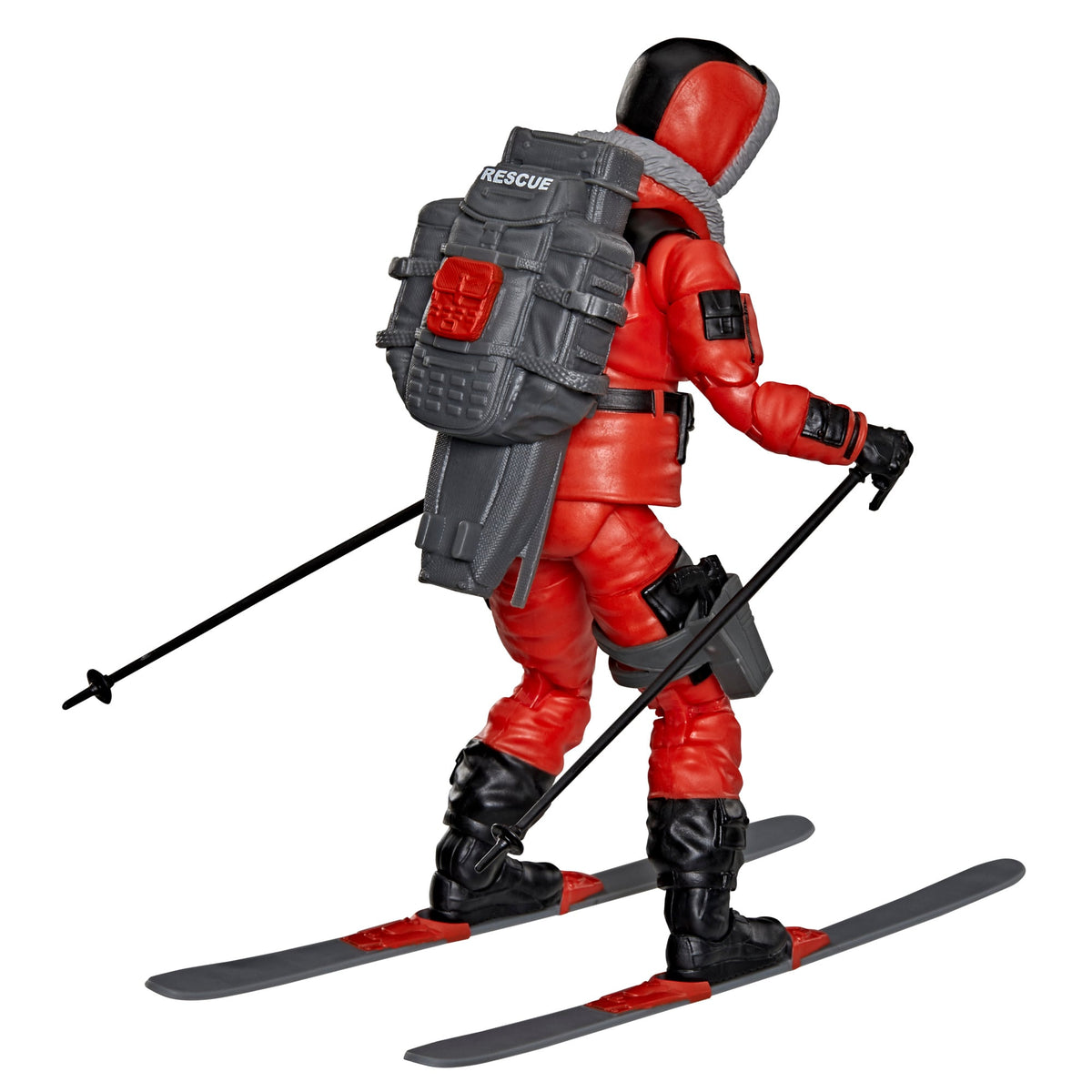 Action Joe Avalanche Response GI Joe Classified 6-Inch Figure — Back View Showing Rescue Backpack Detail