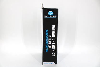 Batman Earth -22 Infected DC Multiverse Figure — Box Side Panel Left