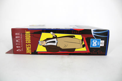 James Gordon BTAS McFarlane Re-Animated Series — Left Side Panel with DC Direct Co-Branding