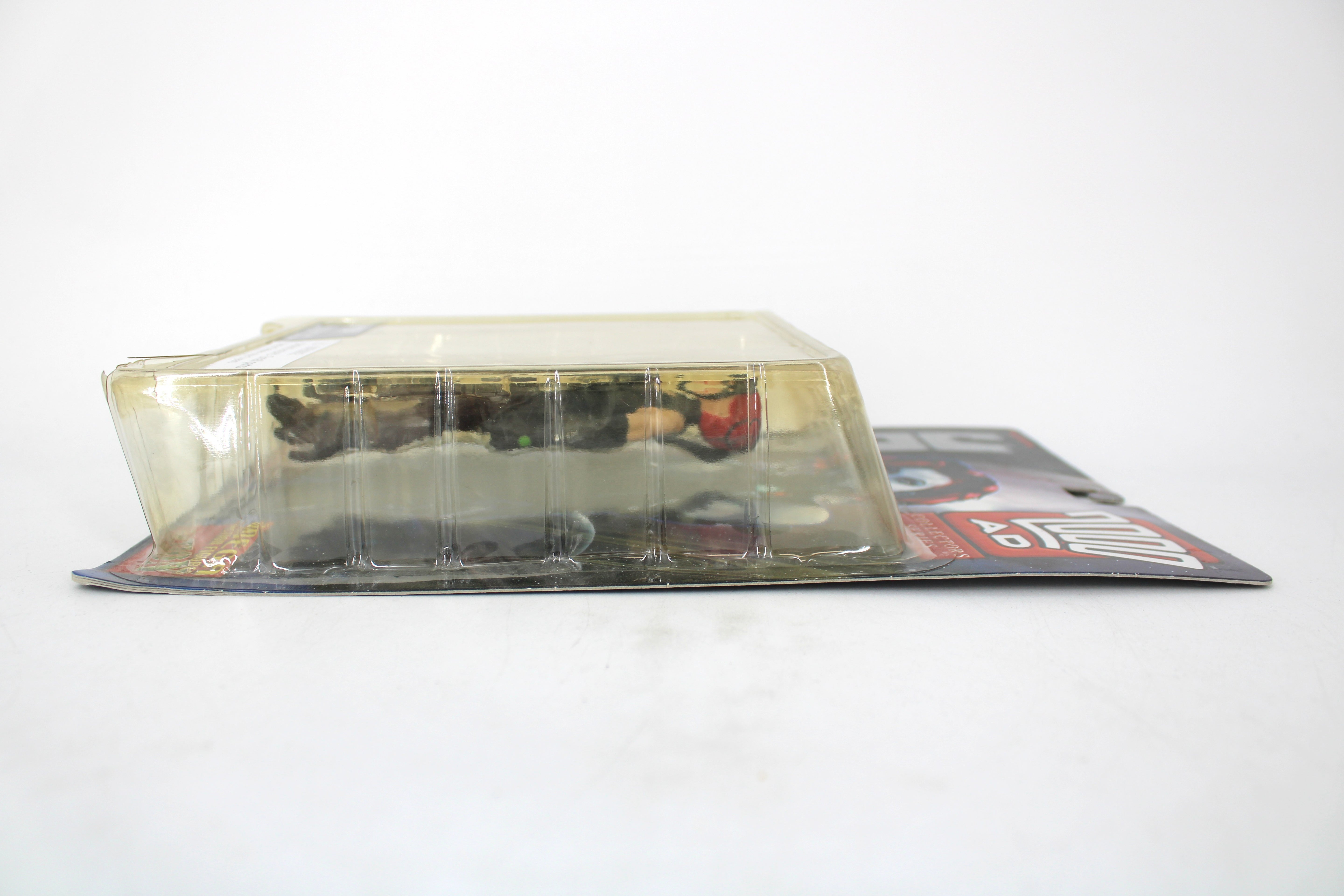 Durham Red 2000 AD Collectors Series 1999 Carded Figure — Opposite Bubble Side View
