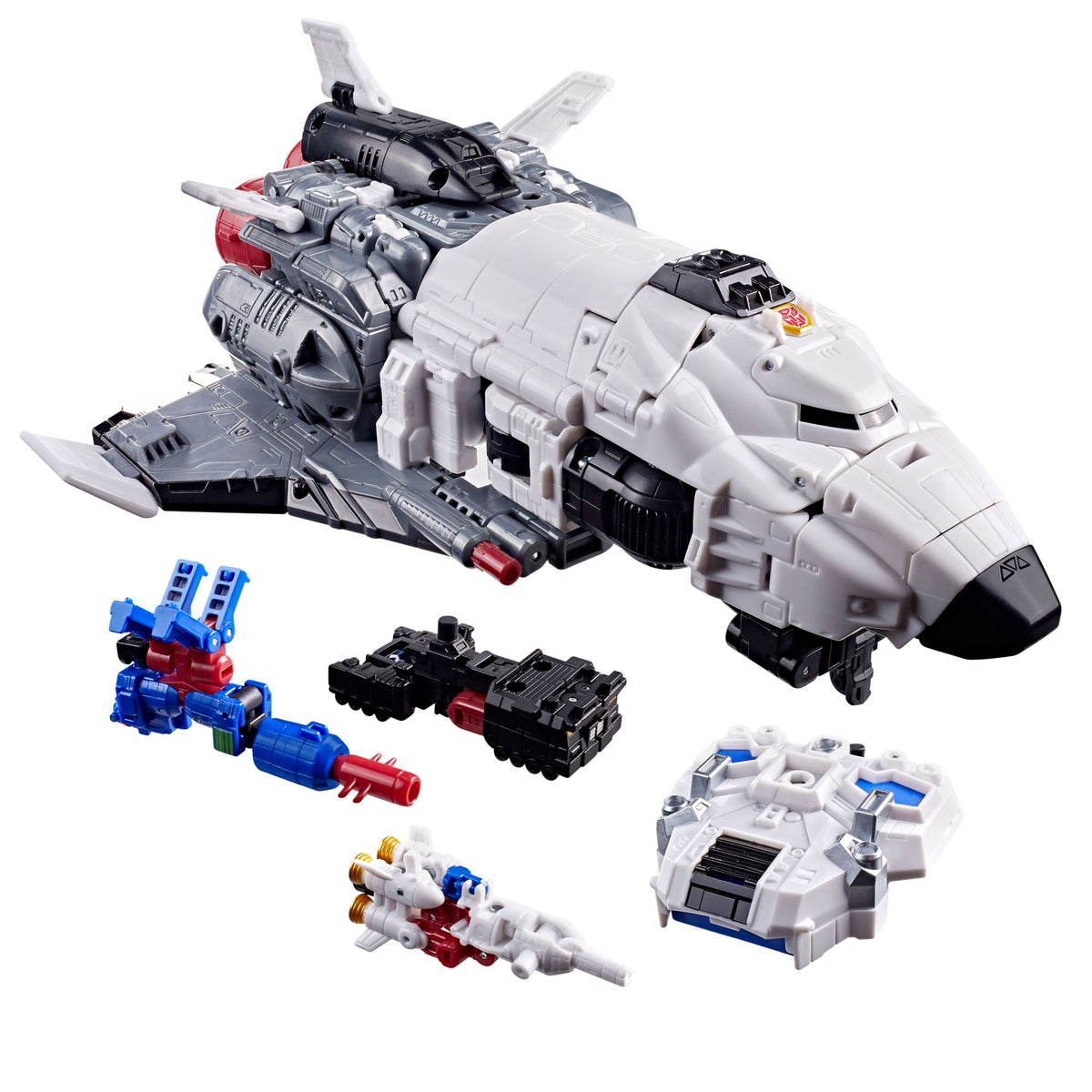 Armada Jetfire Age of the Primes Commander Class 8-Inch Figure — Space Shuttle Alt Mode with Mini-Cons in Vehicle Mode