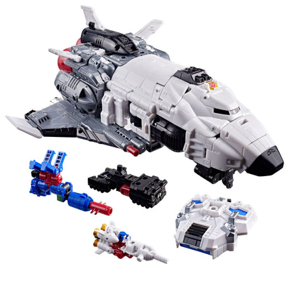 Armada Jetfire Age of the Primes Commander Class 8-Inch Figure — Space Shuttle Alt Mode with Mini-Cons in Vehicle Mode