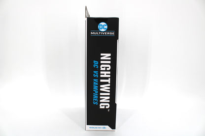 Nightwing DC vs. Vampires DC Multiverse Gold Label 7-Inch Figure — Box Side Left