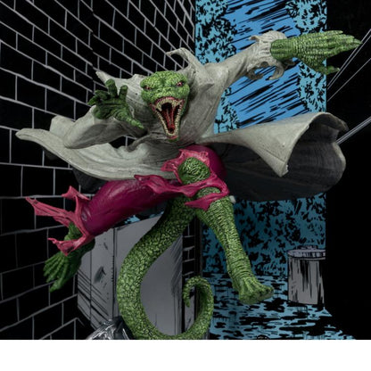 The Lizard McFarlane Marvel 1/10 Scale Figure — Side View Close-Up Detail