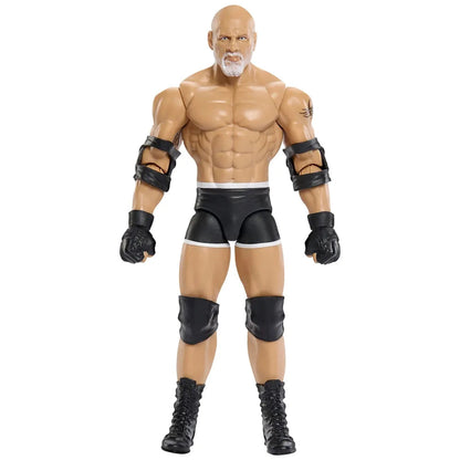 Goldberg WWE Main Event Series 167 6-Inch Figure — Standing Front View with Ring Gear Detail