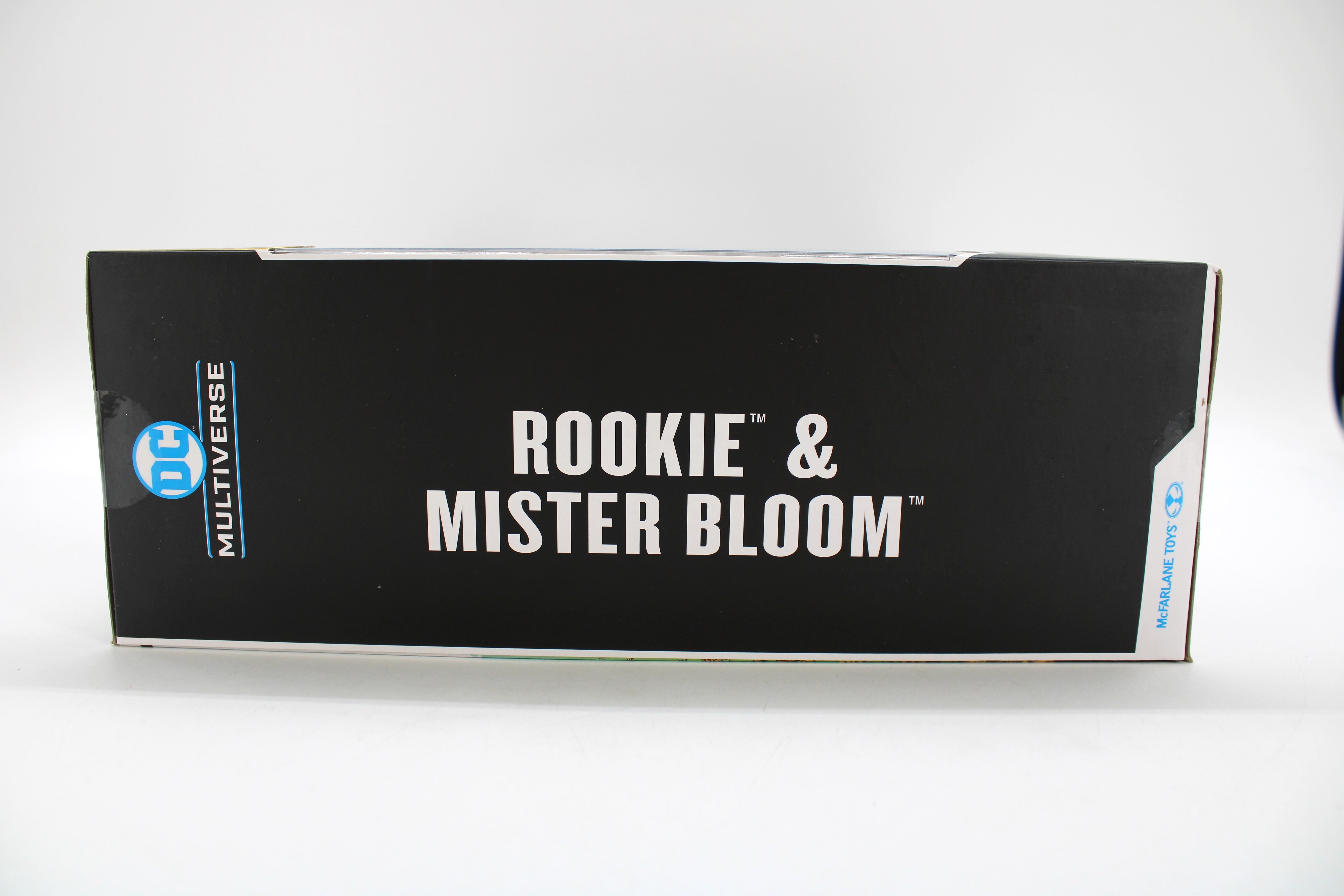 Rookie & Mister Bloom DC Multiverse Gold Label 2-Pack — Box Spine Detail