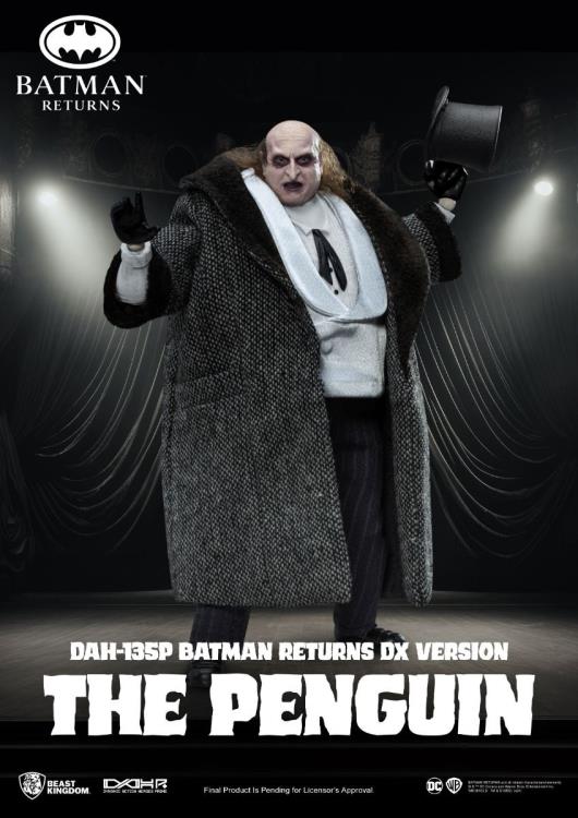 Penguin DAH-135P Batman Returns DX 8-Inch Figure — Articulation Pose Holding Top Hat