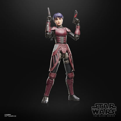 Rook Kast Black Series 6-Inch Figure — Articulation Pose Both Pistols Raised Overhead