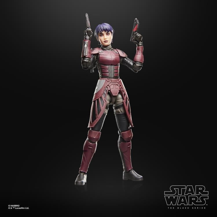 Rook Kast Black Series 6-Inch Figure — Articulation Pose Both Pistols Raised Overhead
