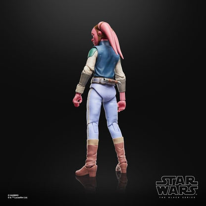 Devon Izara Black Series 6-Inch Figure — Back View Showing Costume and Head Tail Detail