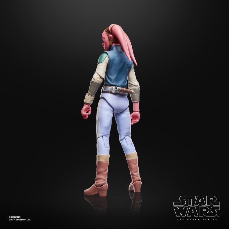 Devon Izara Black Series 6-Inch Figure — Back View Showing Costume and Head Tail Detail