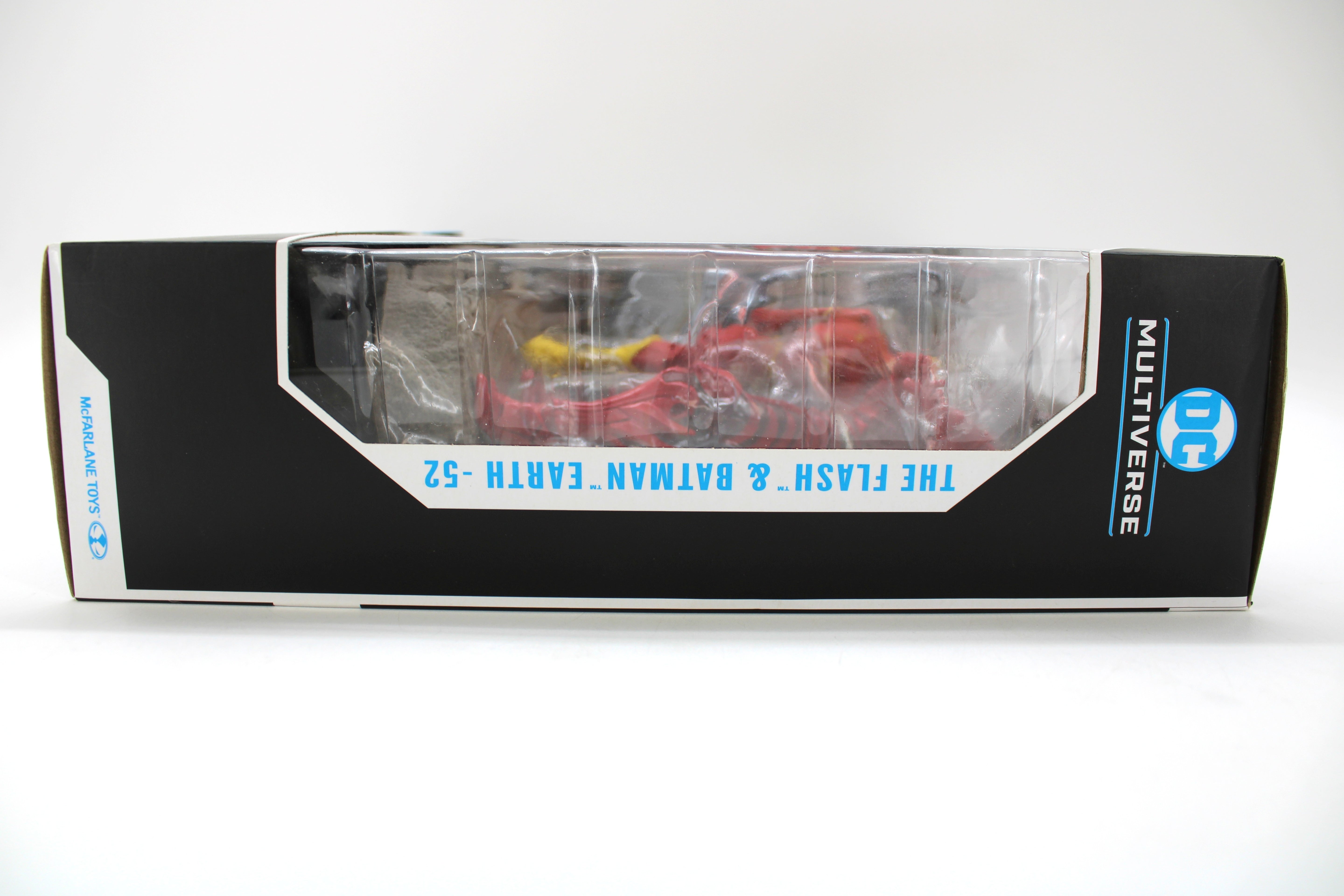 Flash & Batman Earth -52 DC Multiverse Two-Pack — Opposite Side View with DC Multiverse Branding
