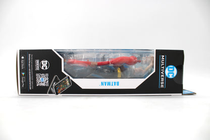 Batman JLA DC Multiverse 7-Inch Figure — Opposite Side View Showing Plastic Man BAF Torso in Tray