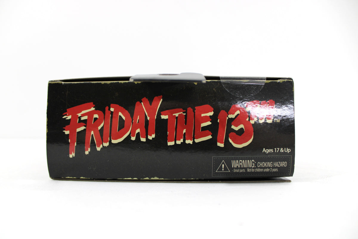 Jason Voorhees NECA Power Play Series NES Figure — Box Bottom with Friday the 13th Logo