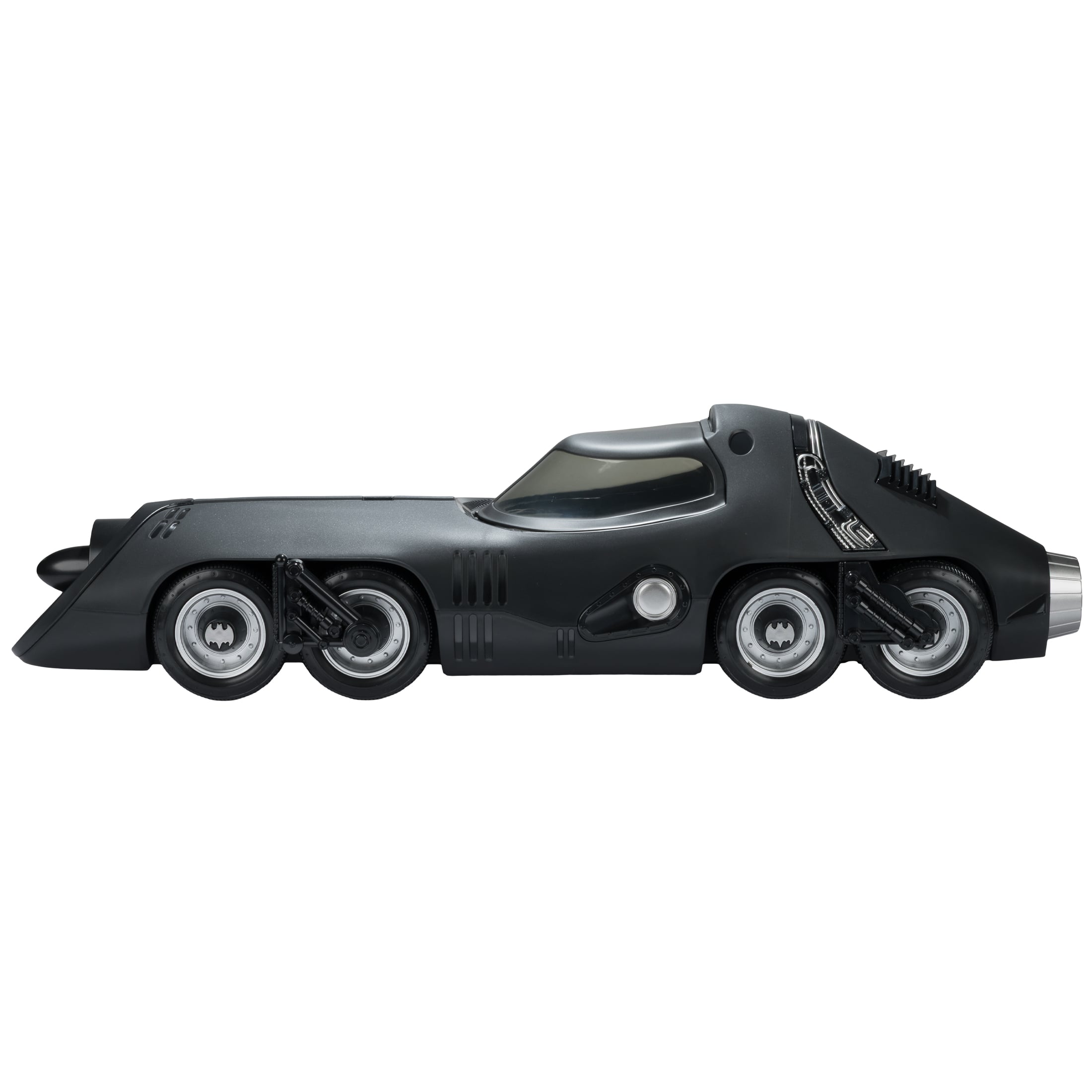 Batmissile Batman Returns DC Multiverse Vehicle — Side View showing full profile and wheel hubs