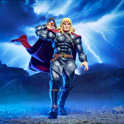 Thor Marvel Legends Maximum Series 6-Inch Figure — Smirking Head Sculpt with Mjolnir Handle