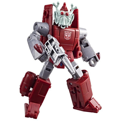 Autobot Powerglide Age of the Primes Deluxe 4.5-Inch Figure — Alien Mask Accessory Worn Front