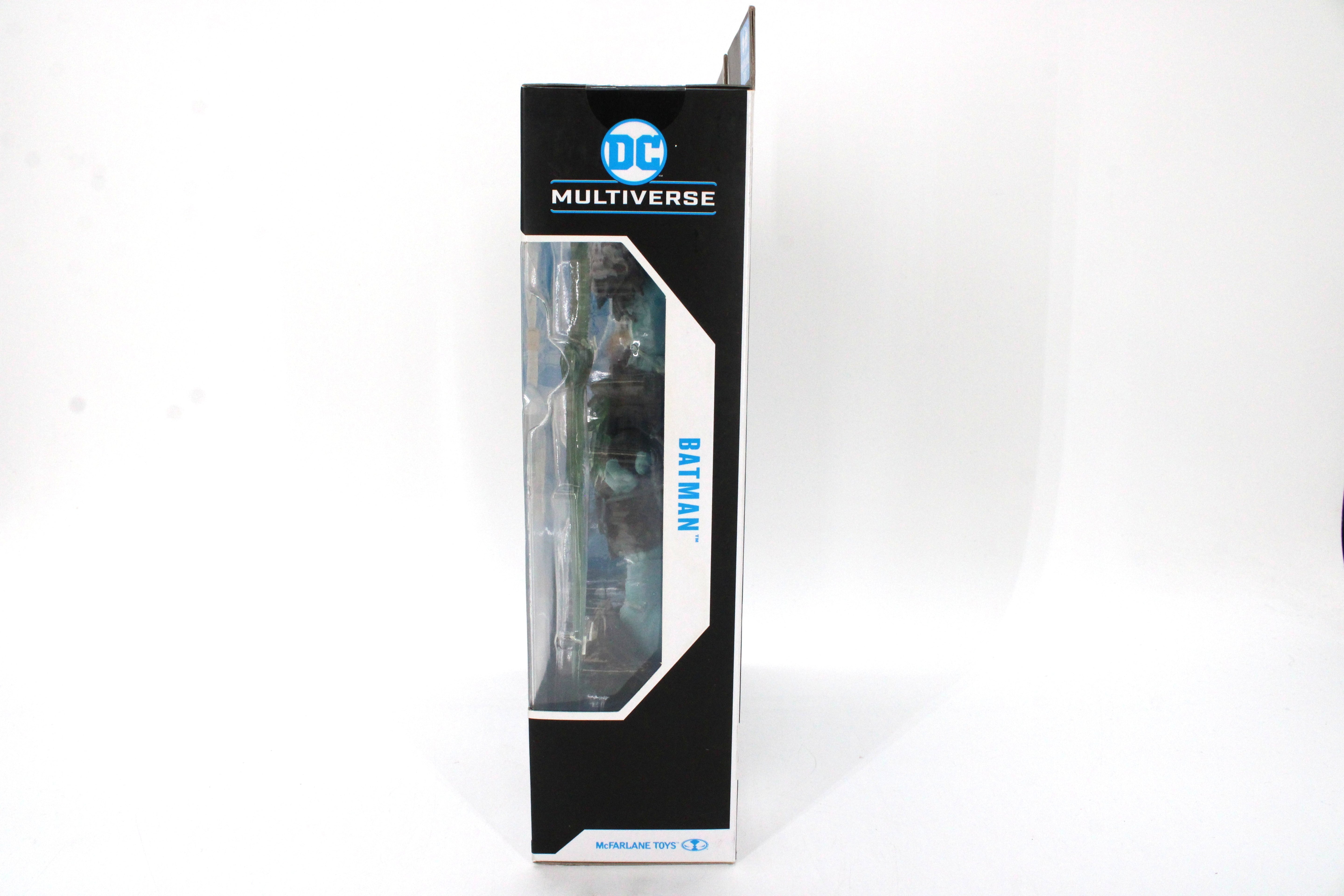 Batman DC Multiverse Endless Winter 7-Inch Figure — Side View with Package Detail