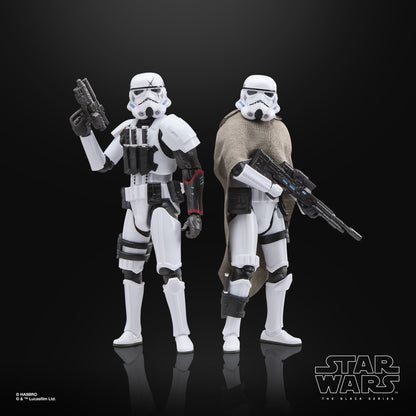 Cav and Misty SCAR Squadron Black Series 6-Inch Figure Set — Back View Showing Full Armor Detail