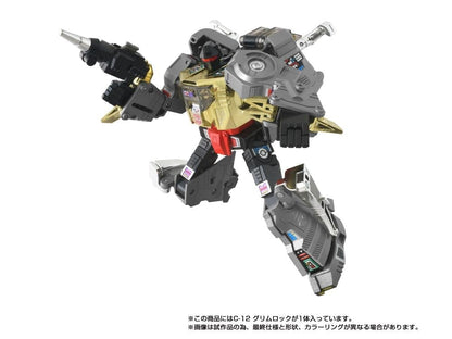 Grimlock Missing Link C-12 Transformers Figure — Robot Mode Back View with Missile Launcher