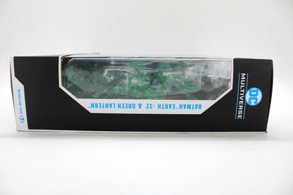 Batman Earth -32 & Green Lantern Hal Jordan DC Multiverse 2-Pack — Opposite Side Panel with DC Multiverse Logo and Figures Visible
