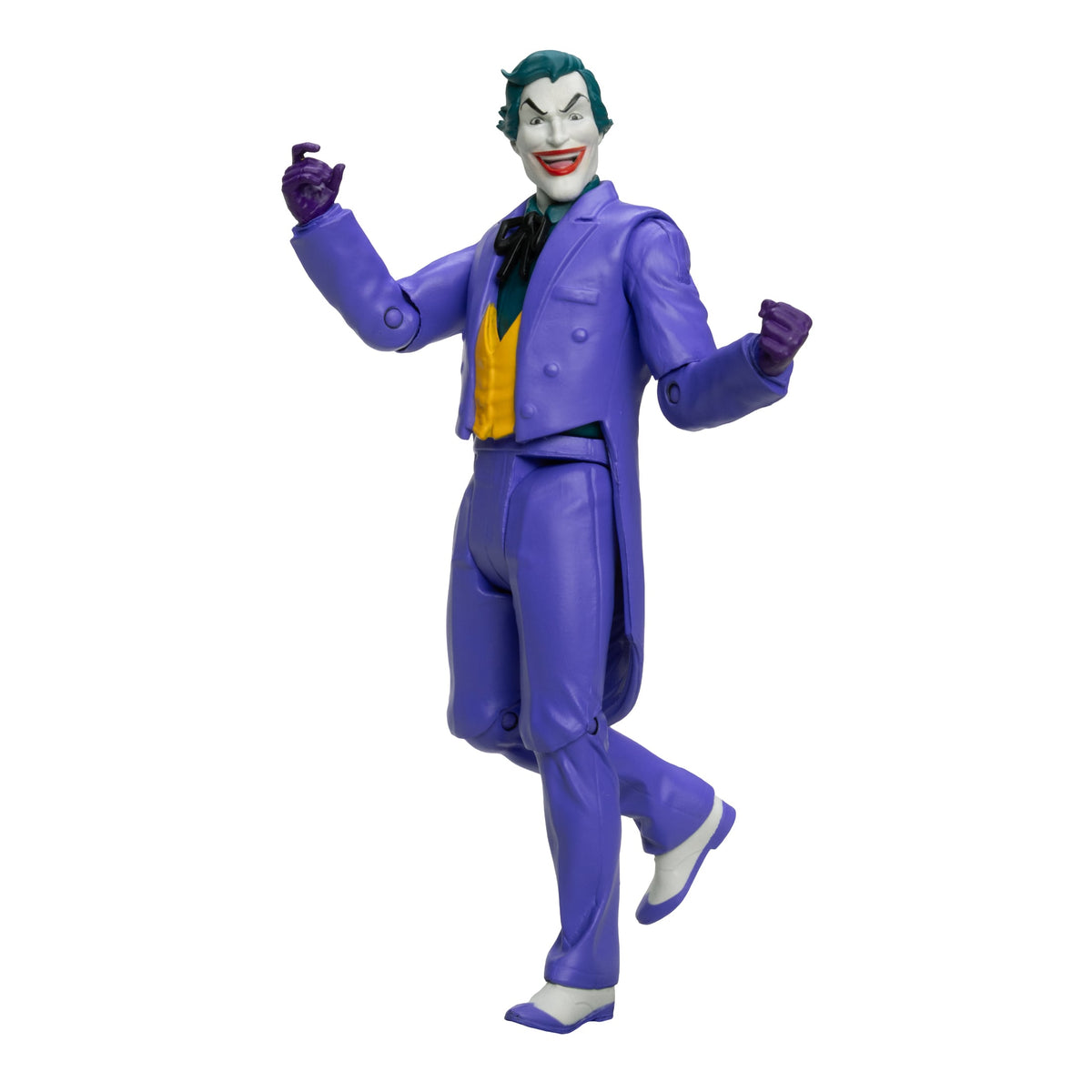 Joker DC Retro Super Friends 6-Inch Figure — Three-Quarter Front View on White Background