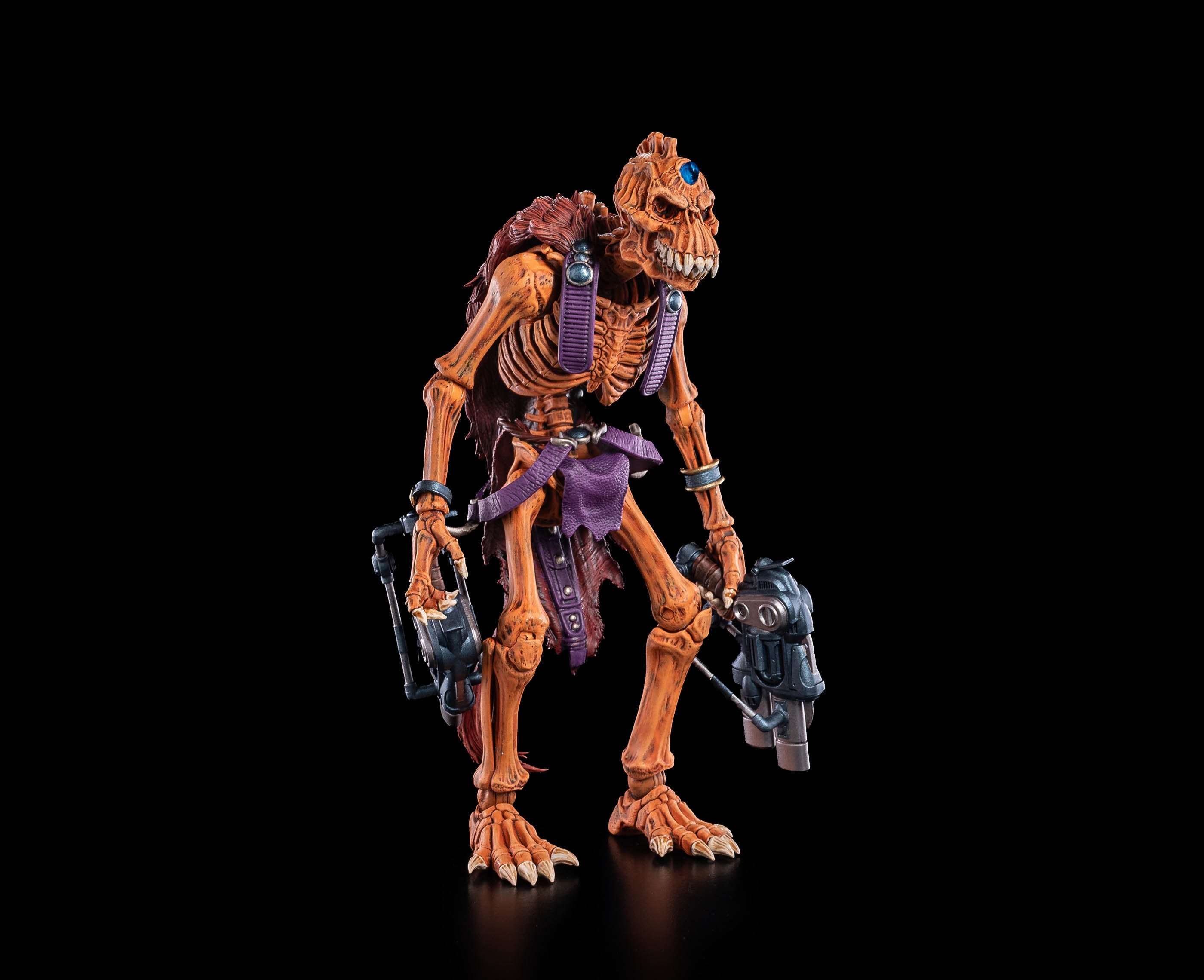 Claw Skeleton Warriors Infinite Legions 6-Inch Figure — Side View in Crouching Articulation Pose