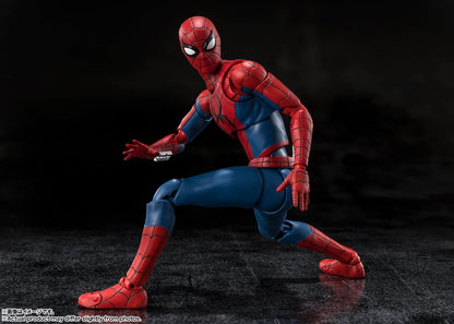 Spider-Man Brand New Day S.H.Figuarts 6-Inch Figure — Side View Crouching Pose