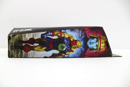 Sy-Klone Masterverse New Eternia Figure — Box Side Panel with Sy-Klone Name and Character Art