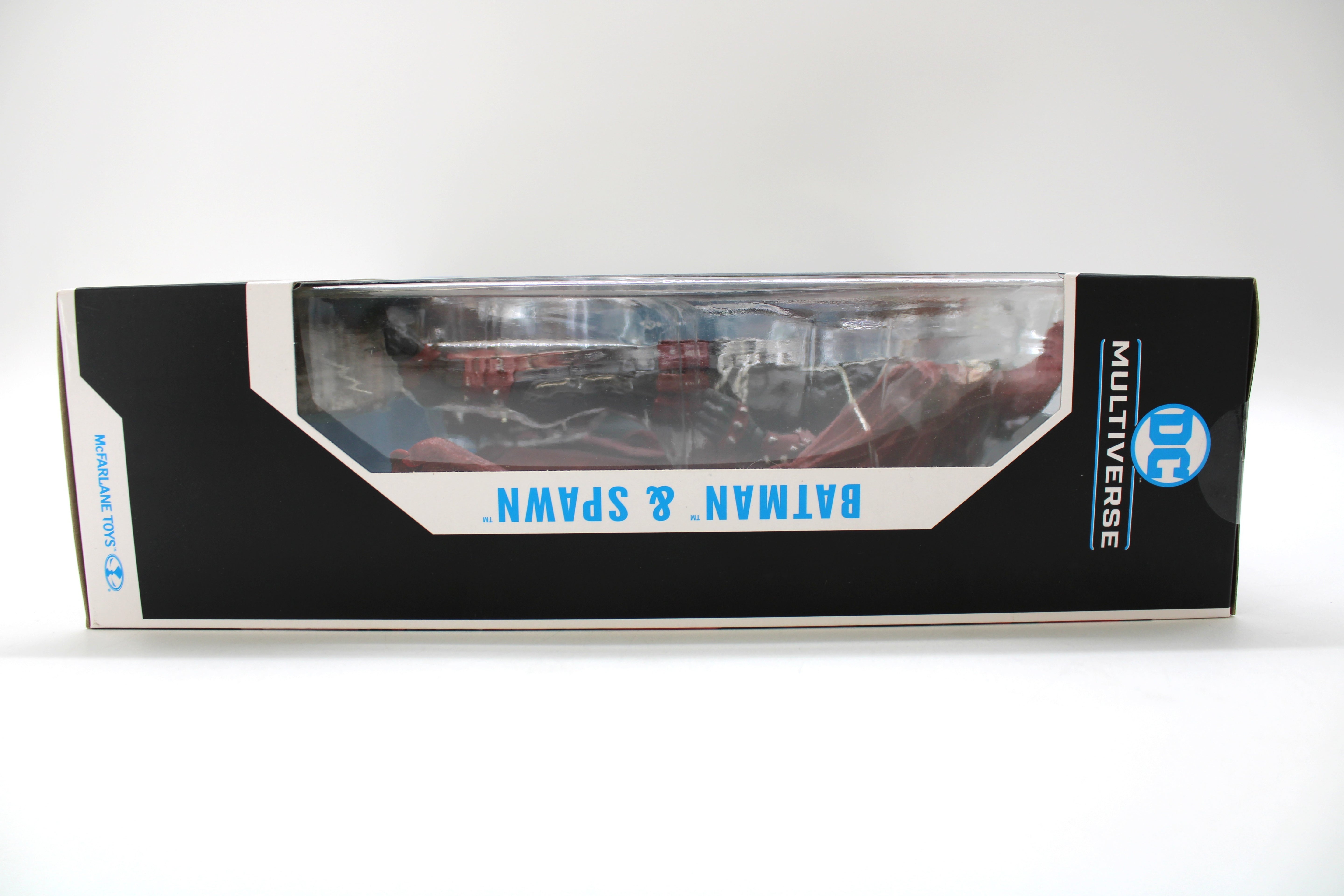 Batman & Spawn DC Multiverse 7-Inch 2-Pack — Opposite Side View with DC Multiverse Logo