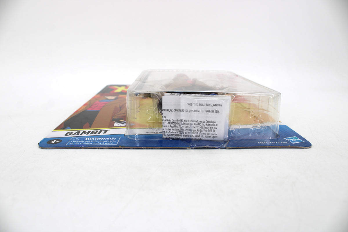 Gambit Marvel Legends X-Men '97 6-Inch Action Figure — Side View with Package Detail
