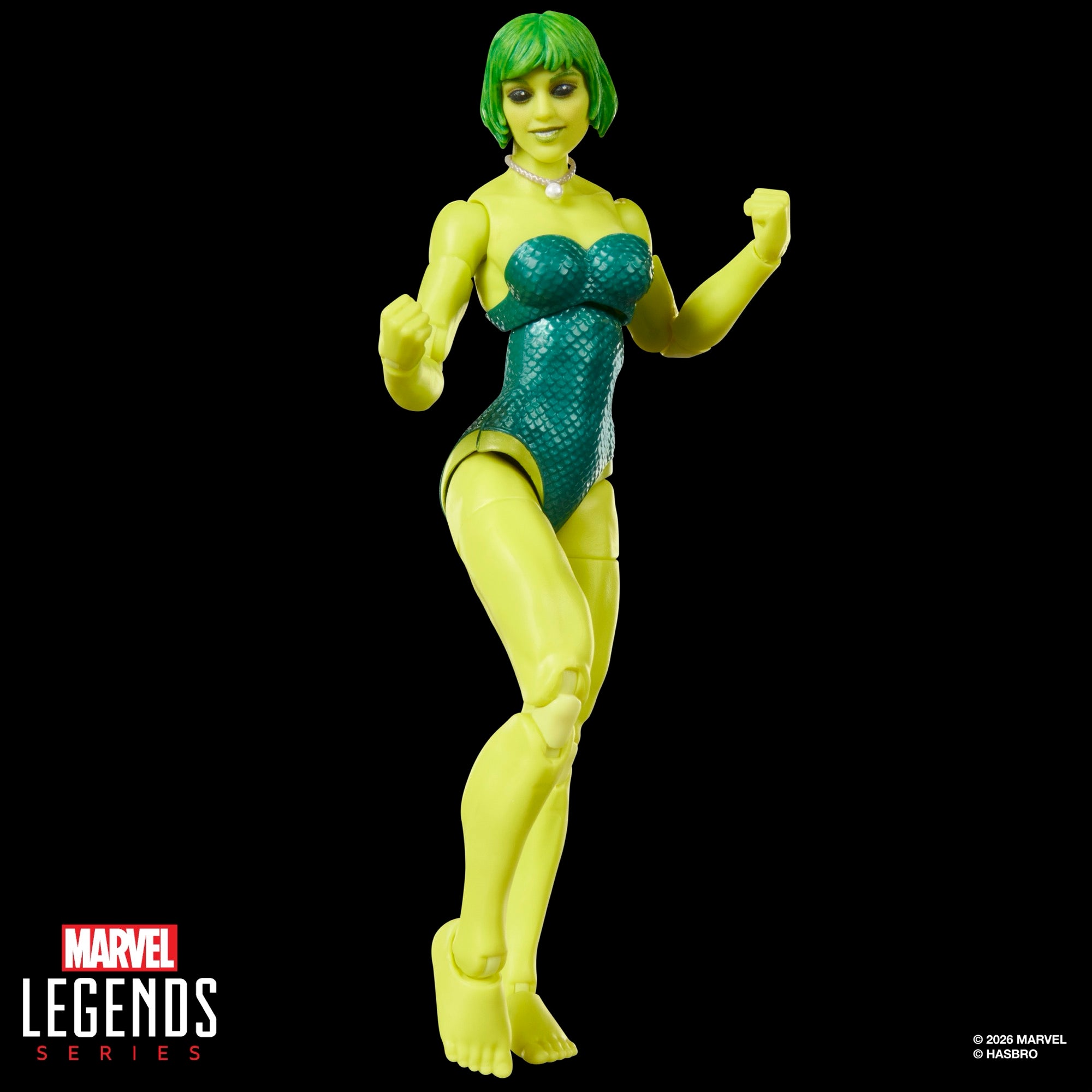 Marrina Marvel Legends 6-Inch Figure — Running Combat Pose with Fists