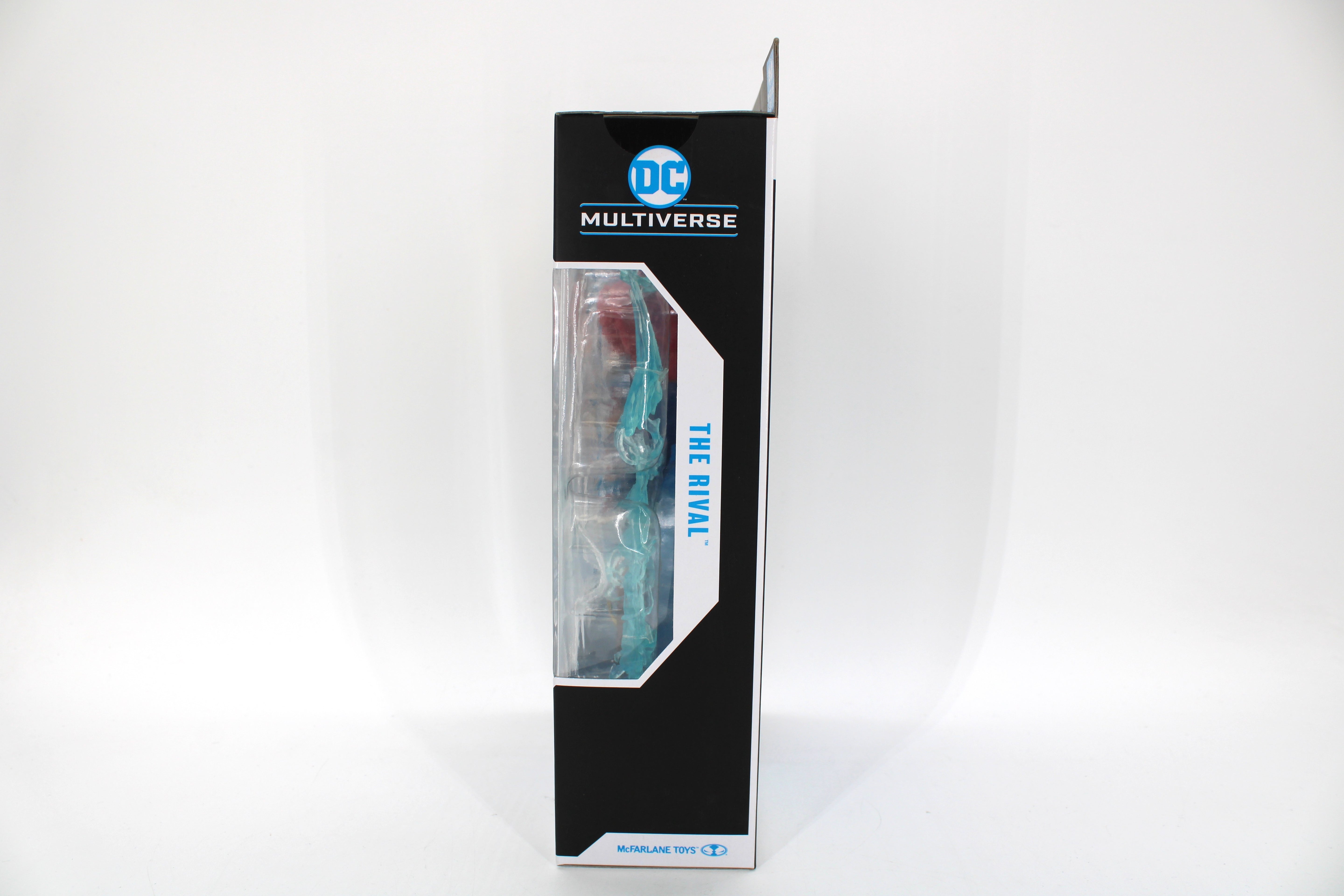 The Rival DC Multiverse Injustice Society 7-Inch Figure — Side Window View Showing Speed-Force Effect Accessories
