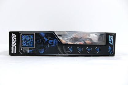 Law & Order G.I. Joe Classified Series #157 Deluxe Two-Pack — Box Side View with Window Detail