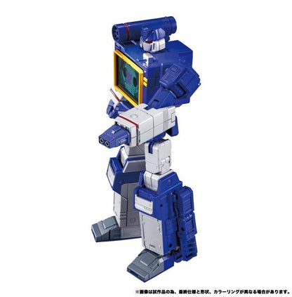 Soundwave Masterpiece G MPG-19 Figure — Side View Articulation Pose