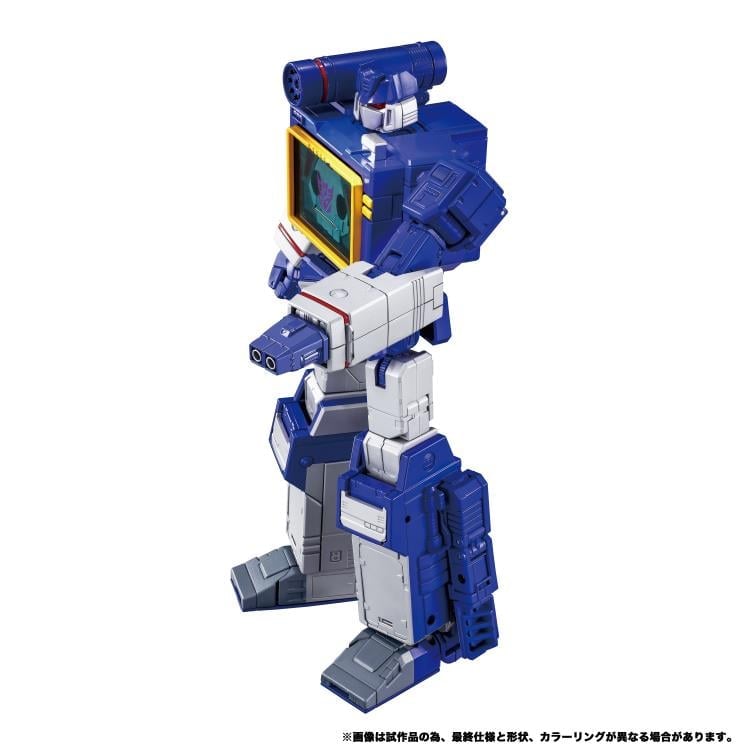 Soundwave Masterpiece G MPG-19 Figure — Side View Articulation Pose