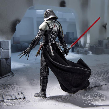 Lord Starkiller Black Series 6-Inch Figure — Back View Soft Goods Cape Detail