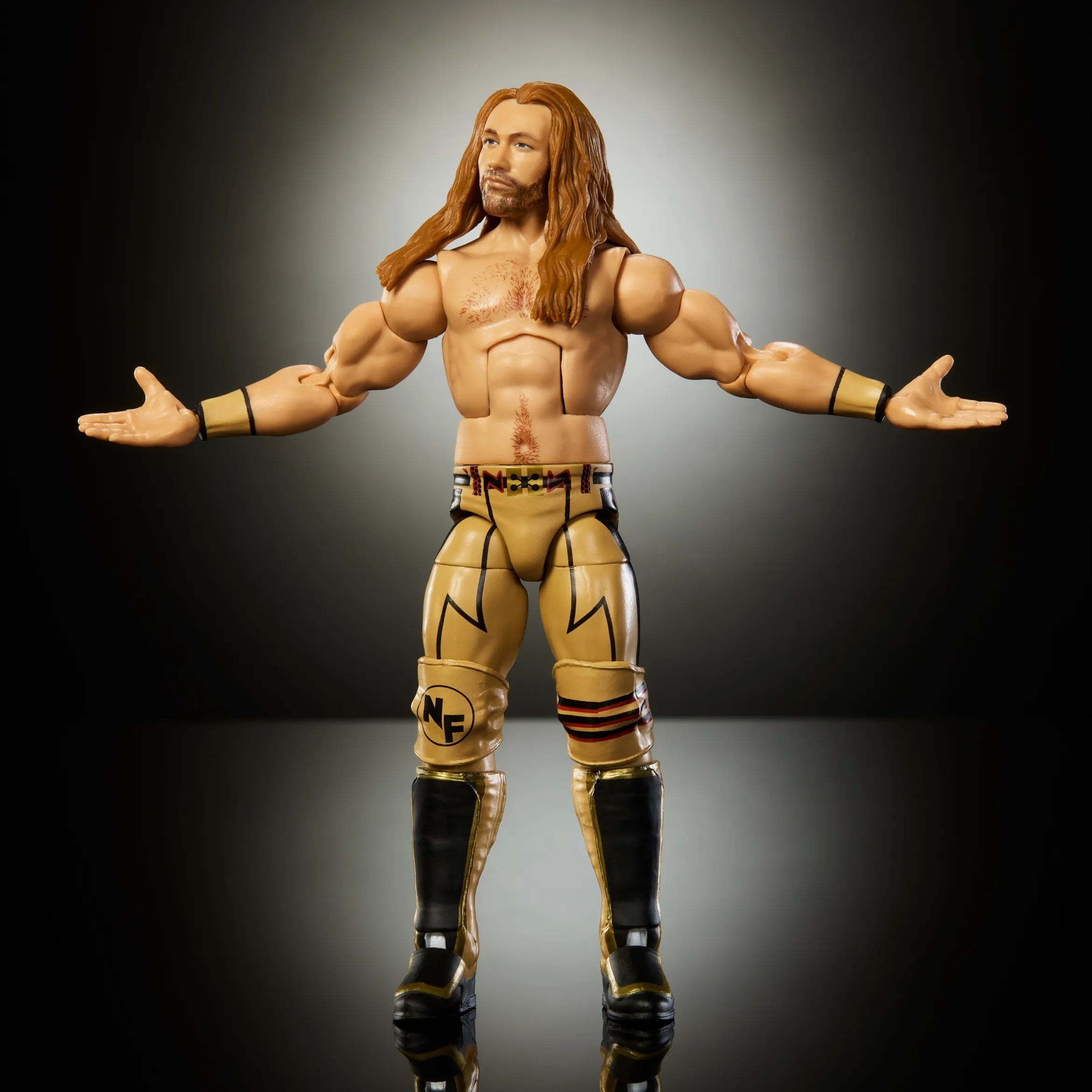 Nathan Frazer WWE Elite Series 127 6-Inch Figure — Articulation Pose Arms Wide