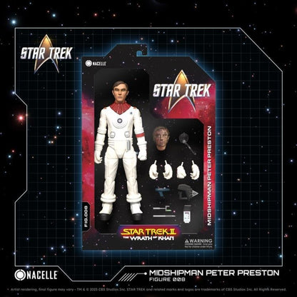 Peter Preston Wrath of Khan Nacelle 1/10 Figure 008 — Package Detail Showing Collector Box Front